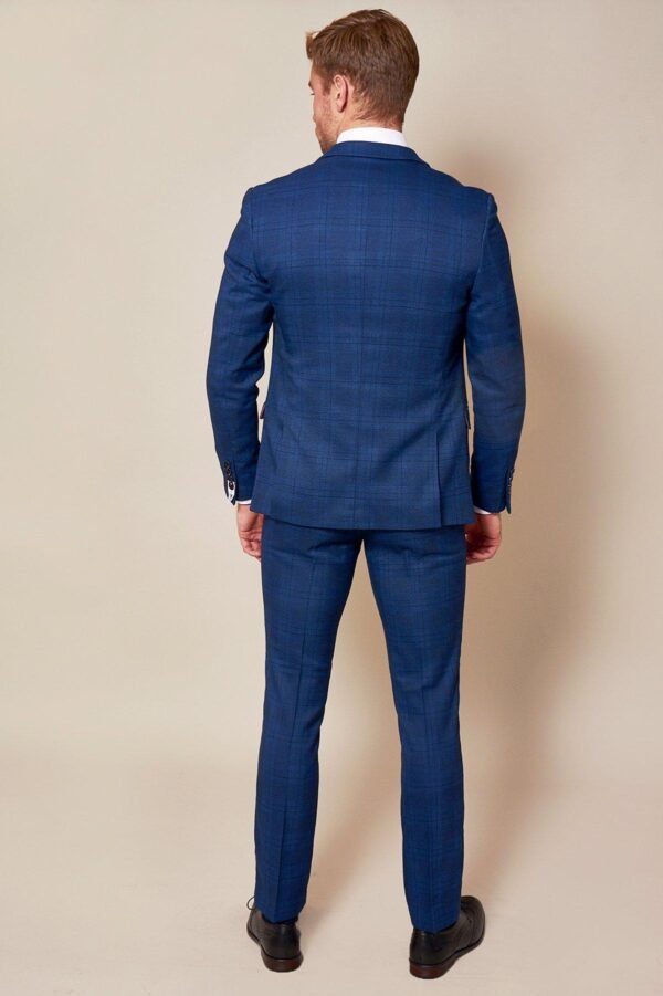 The WBA Collection - JERRY Blue Suit with Jerry Grey Waistcoat As Worn By Jeremy Sarmiento - Image 7