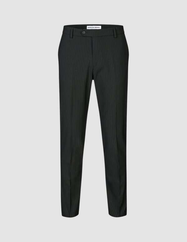 Essential Suit Pants Regular Asphalt Pinstripe - Image 3