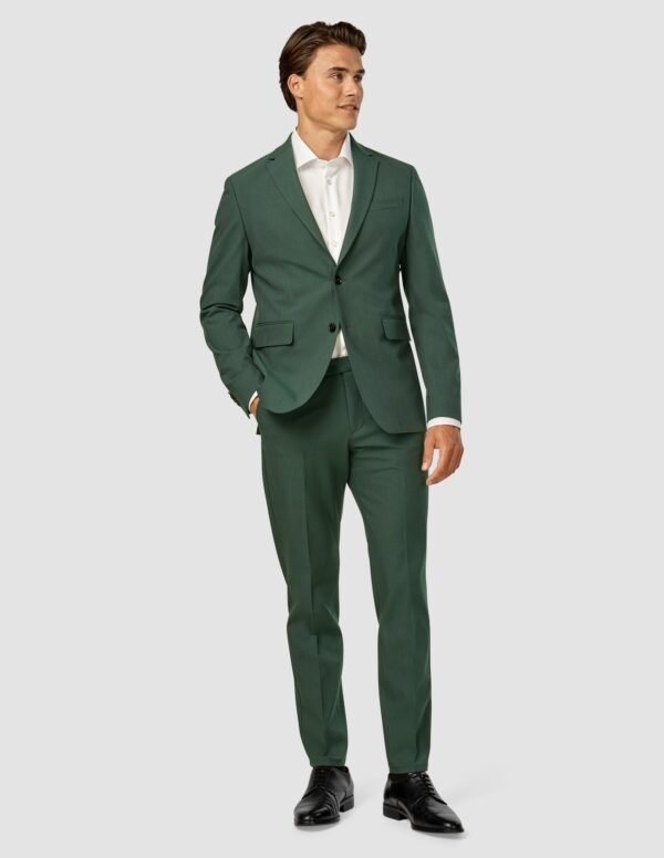 Essential Suit Pants Regular Pine Green - Image 2