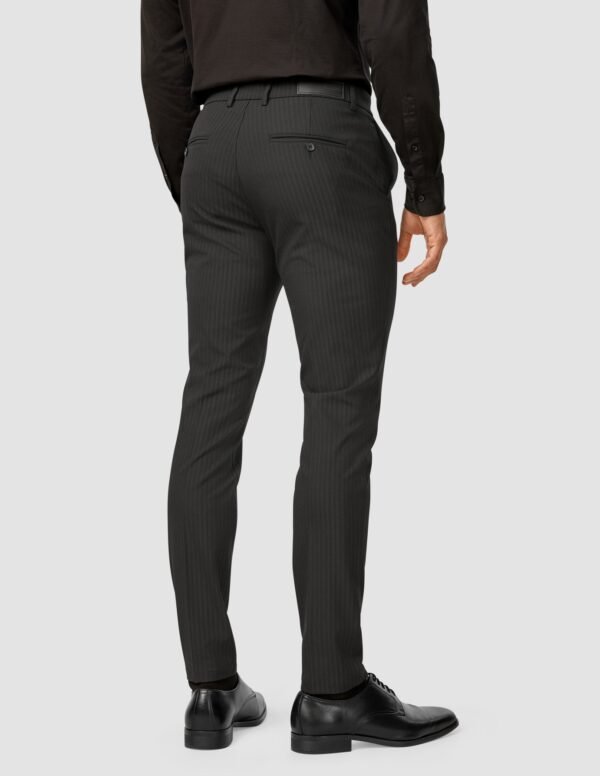 Essential Suit Pants Slim Asphalt Pinstripe - Image 4