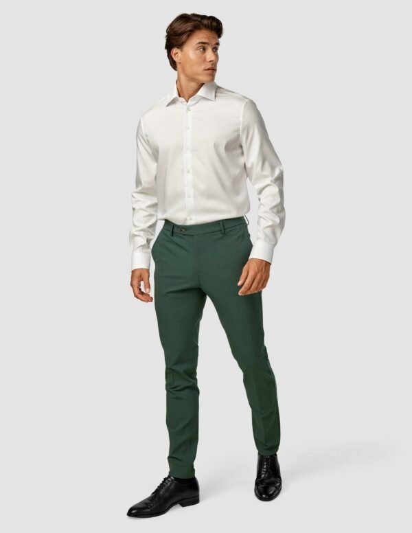 Essential Suit Pants Slim Pine Green - Image 2
