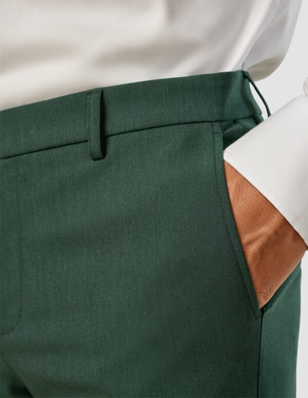 Essential Suit Pants Slim Pine Green - Image 6