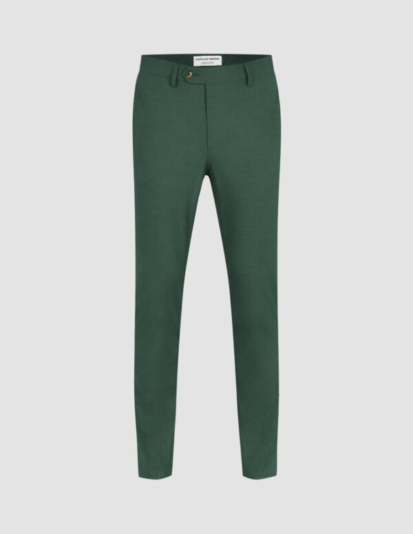 Essential Suit Pants Slim Pine Green - Image 3