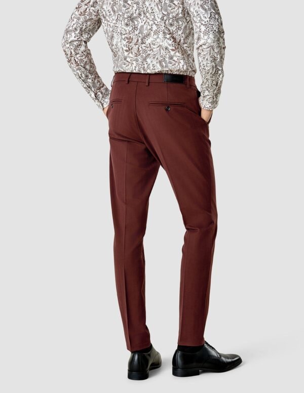 Essential Suit Pants Slim Mahogany - Image 4
