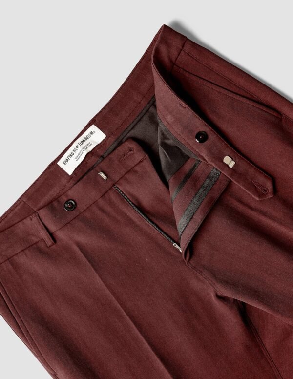 Essential Suit Pants Slim Mahogany - Image 6