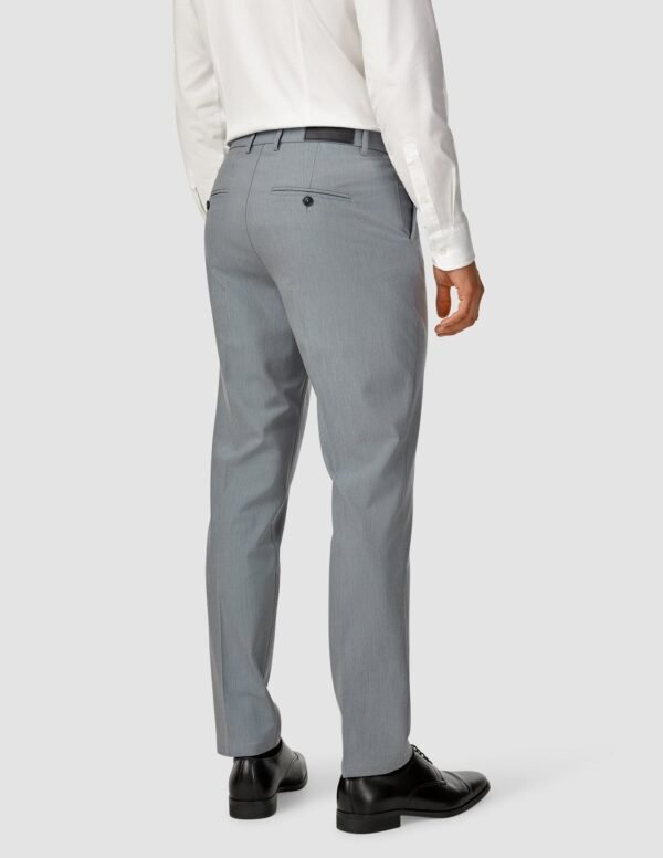 Essential Suit Pants Regular Light Blue Melange - Image 5