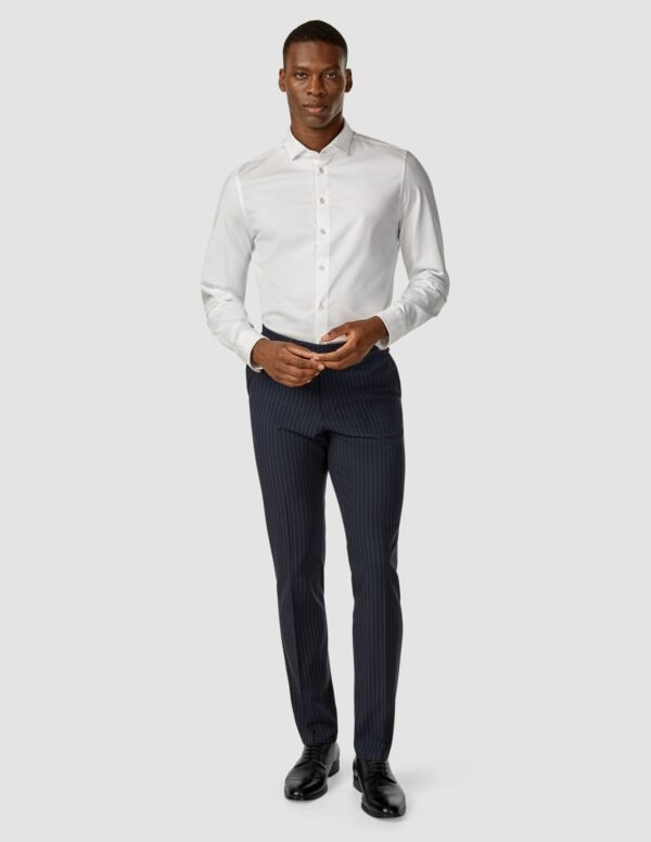 Essential Suit Pants Regular Navy Pinstripe - Image 4