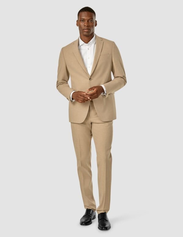 Essential Suit Pants Regular Sand Grain - Image 2