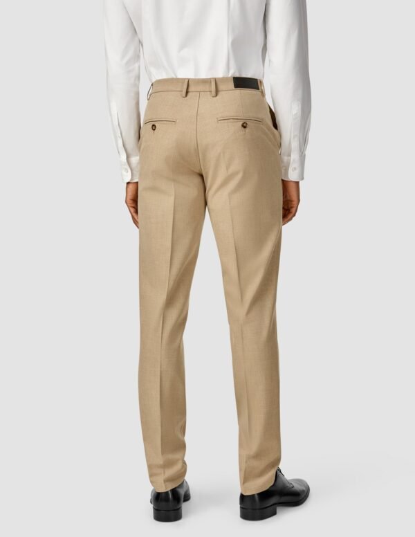 Essential Suit Pants Regular Sand Grain - Image 5
