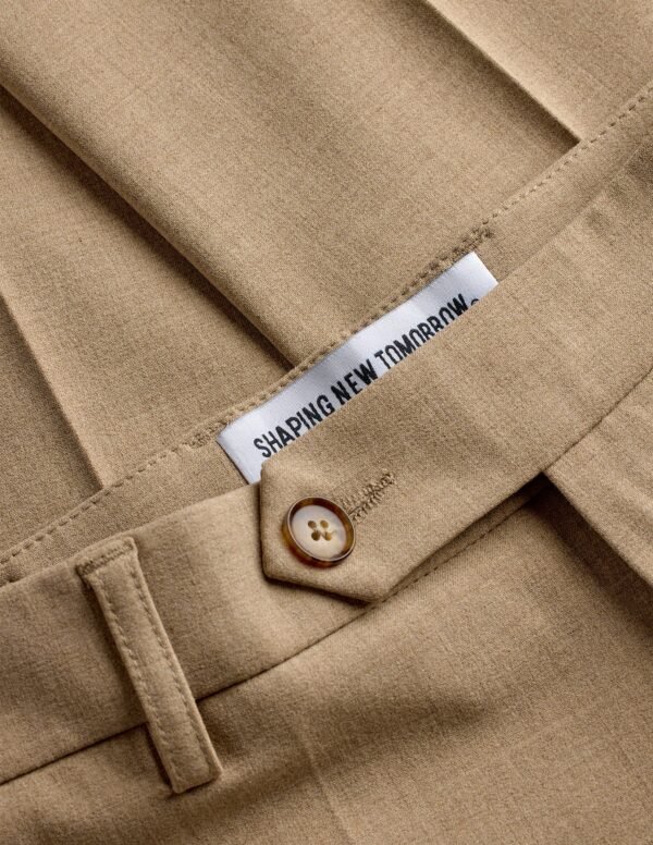 Essential Suit Pants Regular Sand Grain - Image 8
