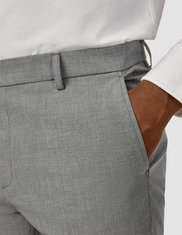 Essential Suit Pants Slim Cloud Grey - Image 6