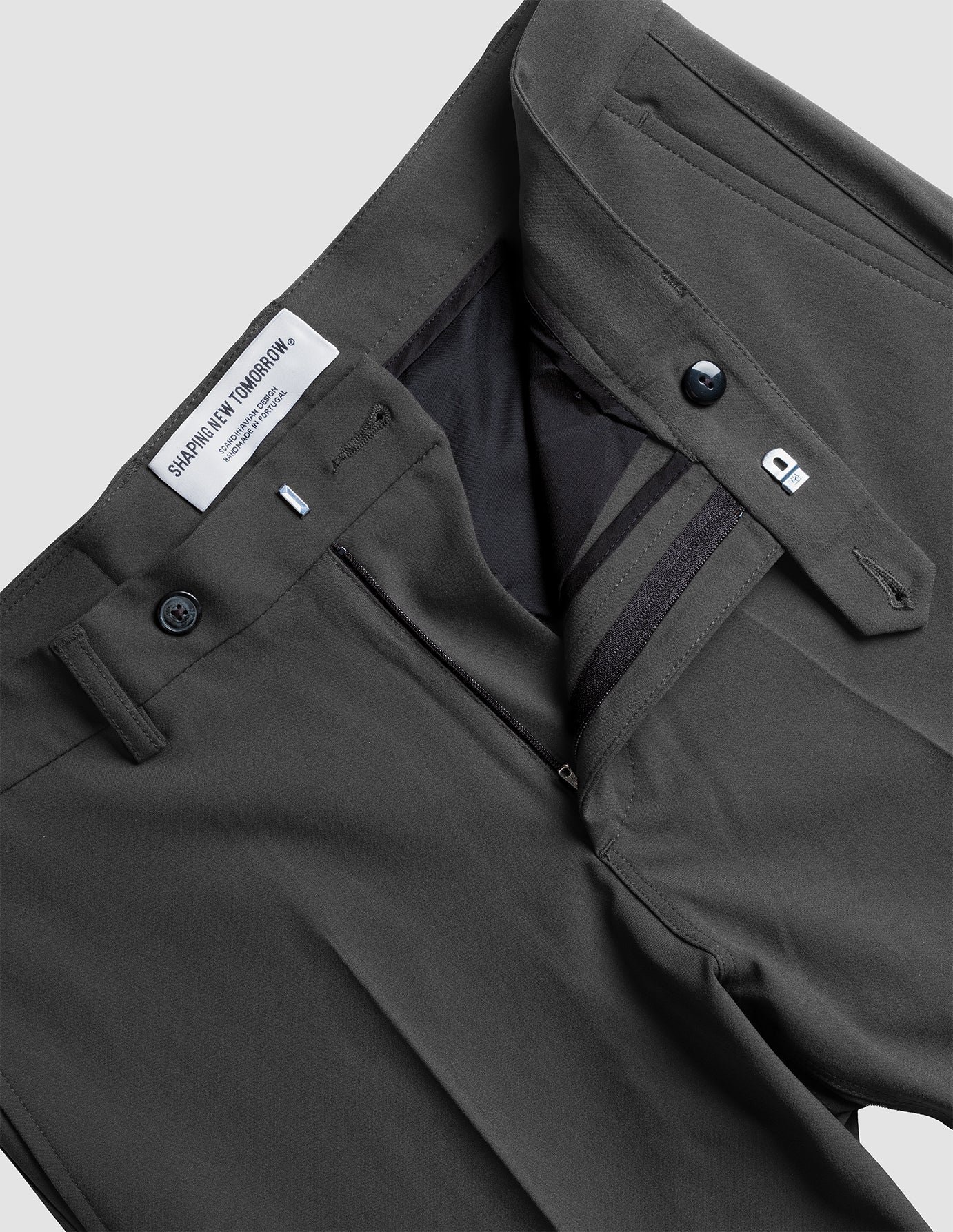 Essential Suit Pants Slim Dark Shadow - Image 7