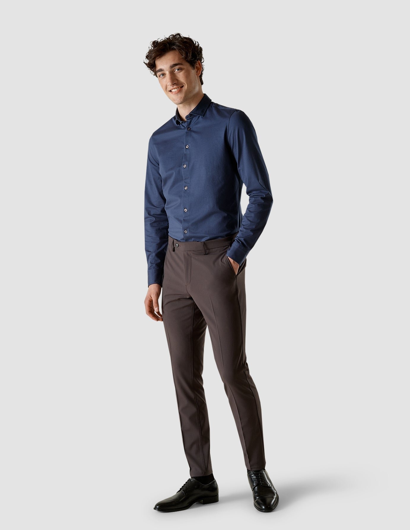Essential Suit Pants Slim Dark Shadow - Image 2