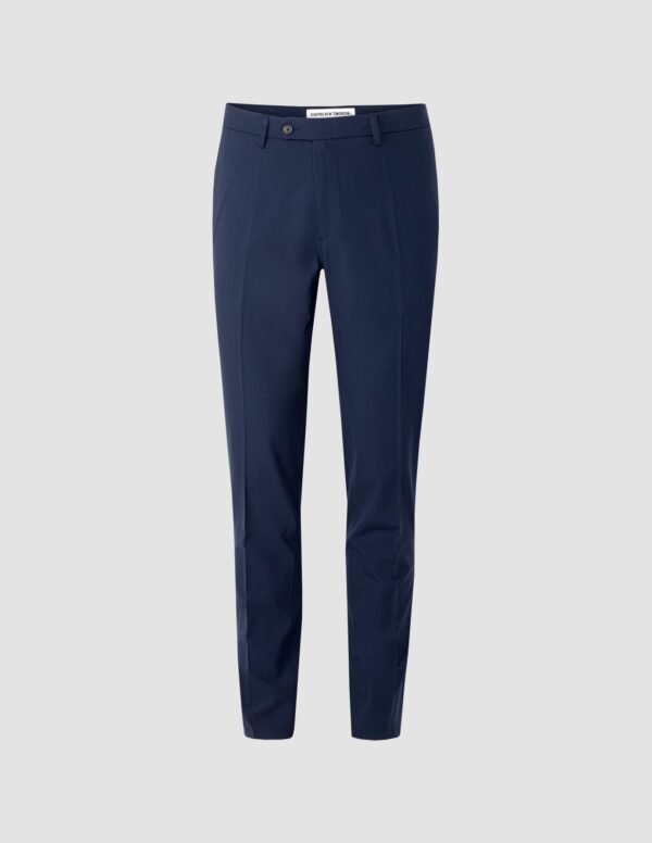 Essential Suit Pants Slim Marine Blue - Image 3