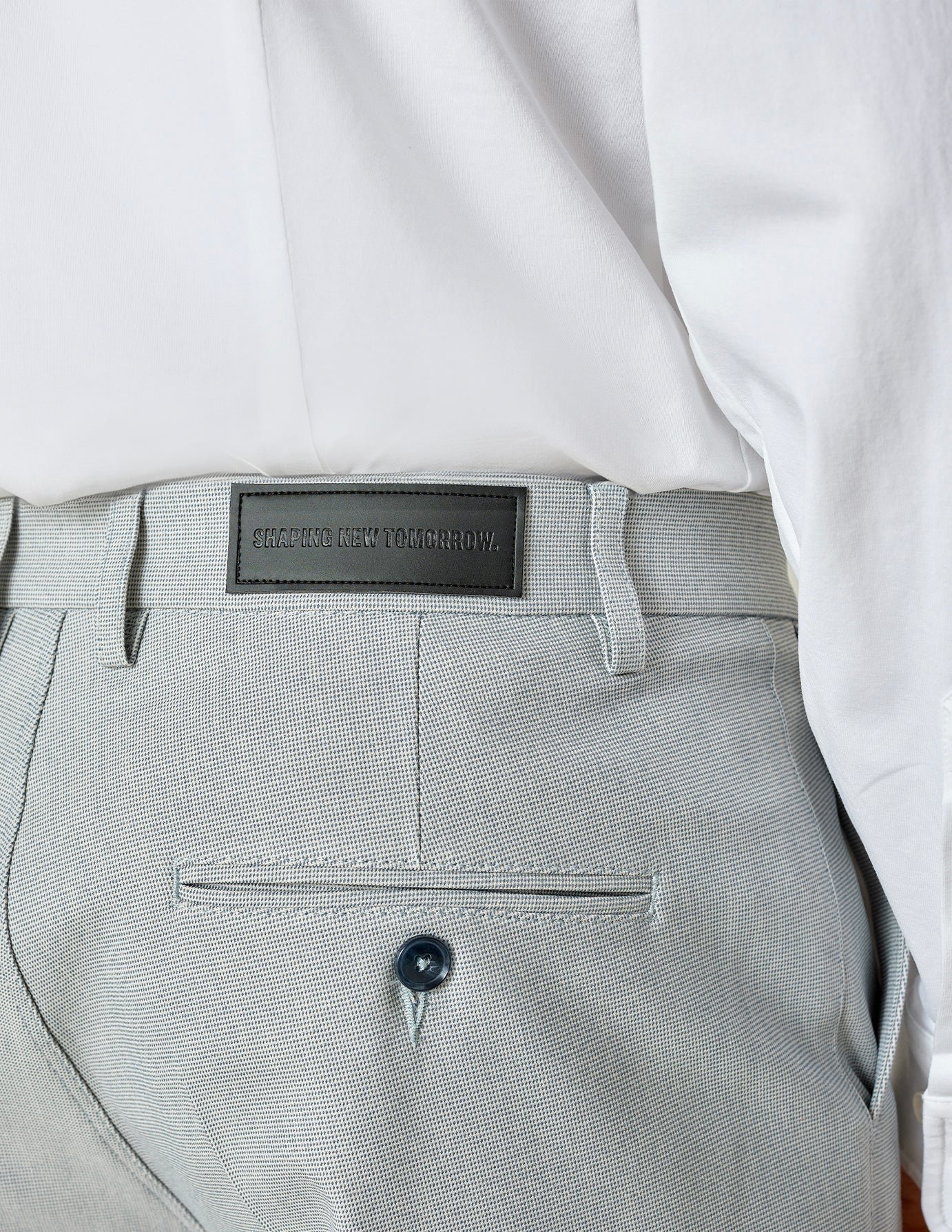 Essential Suit Pants Regular Teal Blue - Image 5