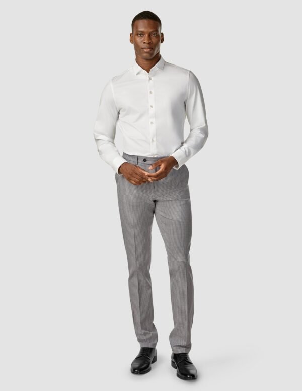 Essential Suit Pants Regular Duo Check Blue - Image 4