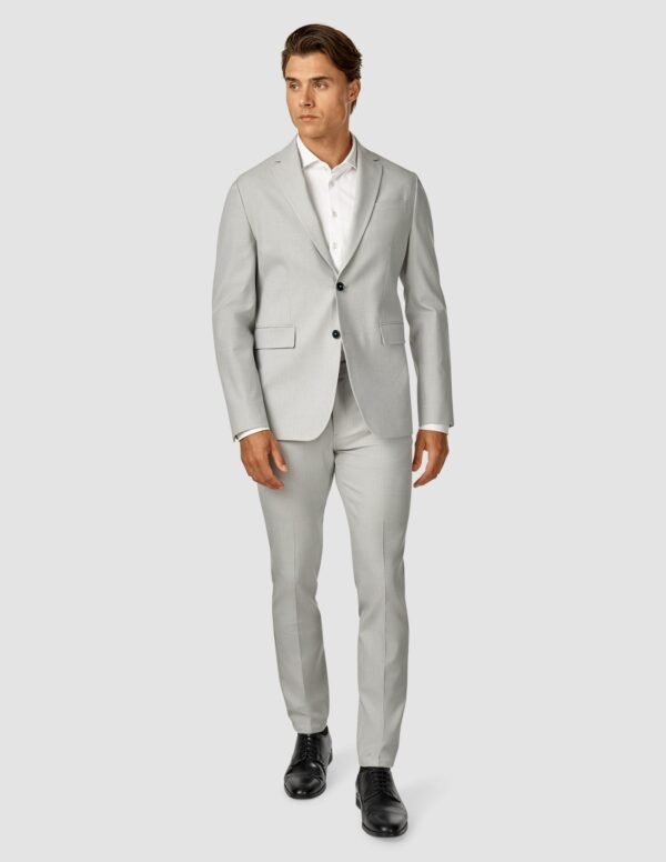 Essential Suit Pants Slim Teal Blue - Image 4