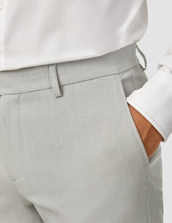 Essential Suit Pants Slim Teal Blue - Image 7