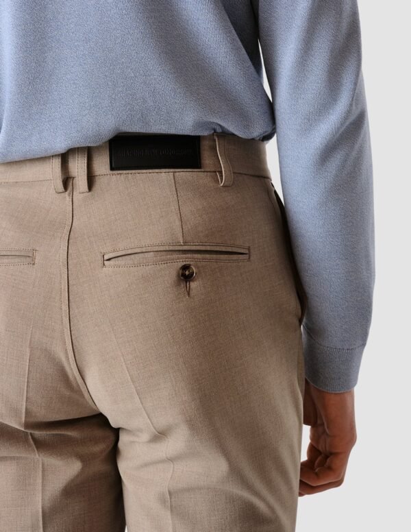 Essential Suit Pants Slim Sand Grain - Image 5
